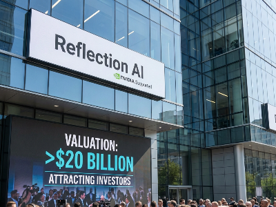 英伟达支持的“开放”人工智能初创公司Reflection AI以逾200亿美元估值吸引投资者