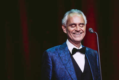 Andrea Bocelli will perform at Cunard Queen Anne Naming Ceremony in Liverpool