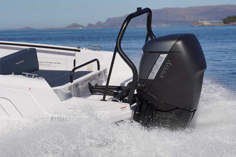 EVOY STORM 300+ HP ELECTRIC OUTBOARD SYSTEM (Photo: Business Wire)