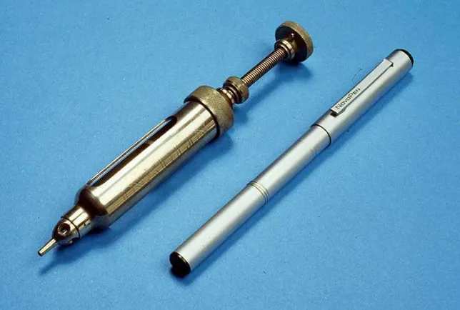 图:1985年诞生的诺和针,来源:官网