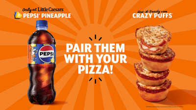 PEPSI and Little Caesars are bringing back the fan-favorite Pepsi Pineapple for a limited time. Starting July 1, customers can get a 20oz Pepsi Pineapple and order of Little Caesars Crazy Puffs for just $4.99 until July 14 for the ultimate summer treat.