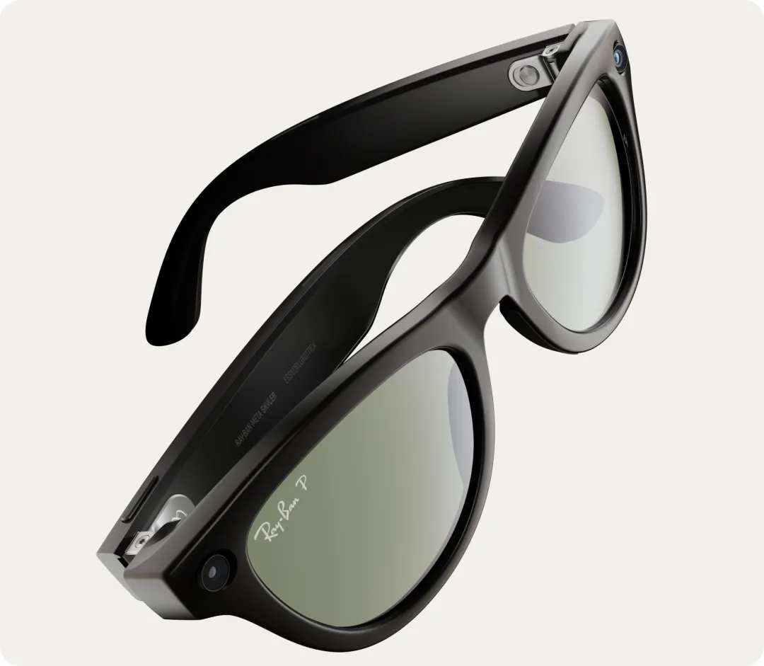 Meta 在 RayBan 眼镜中 AI 功能｜图片来源：Meta 官网