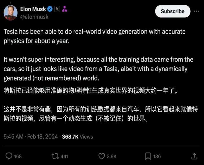 Figure 22. Musk's tweets on X