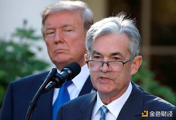 Trump and Powell in 2017. Source: Loyalty