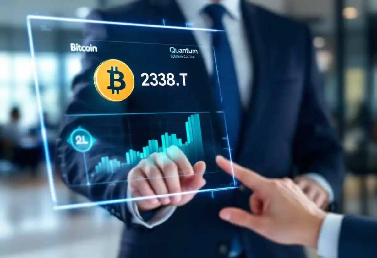 The Japanese listed company Quantum Solutions announced the launch of its  Bitcoin reserve business, receiving investment from major Shareholders in  Forbes.