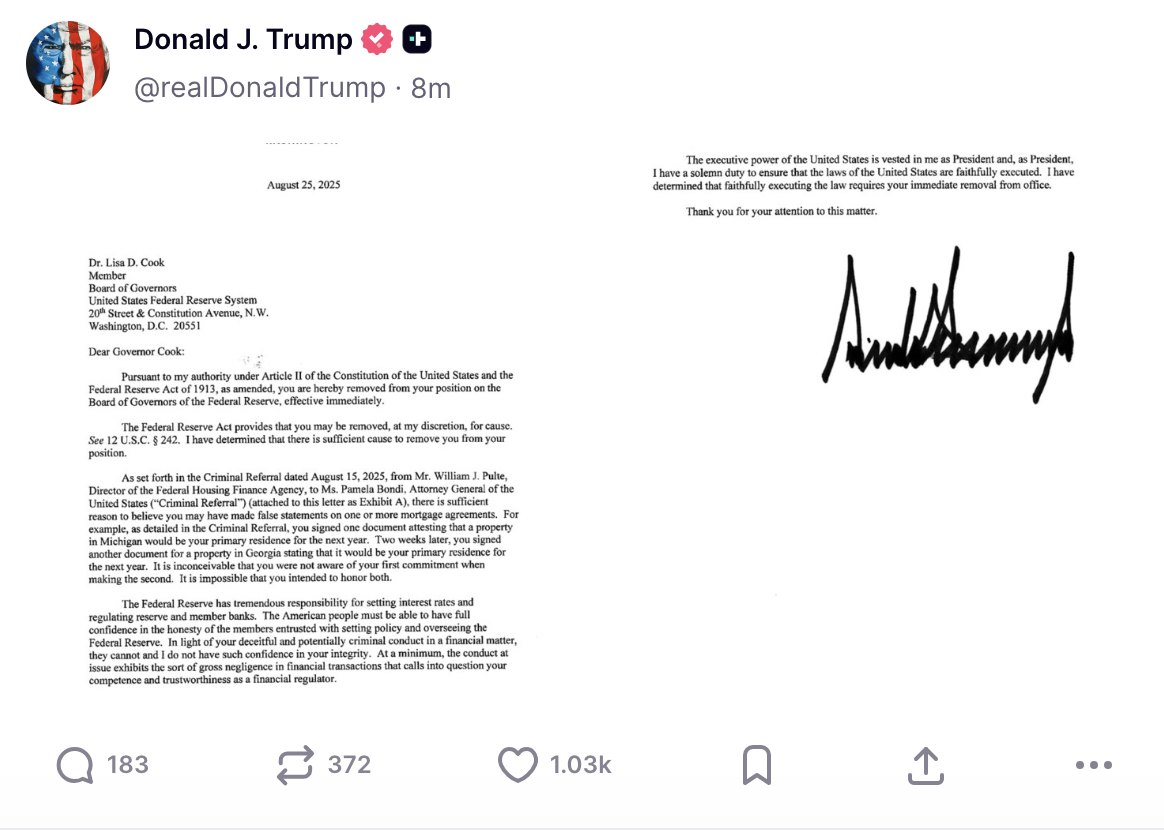 A historic first! Trump 