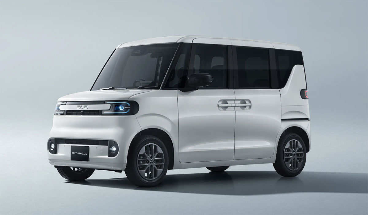 比亚迪在日本推出Racco Mini电动K-Car