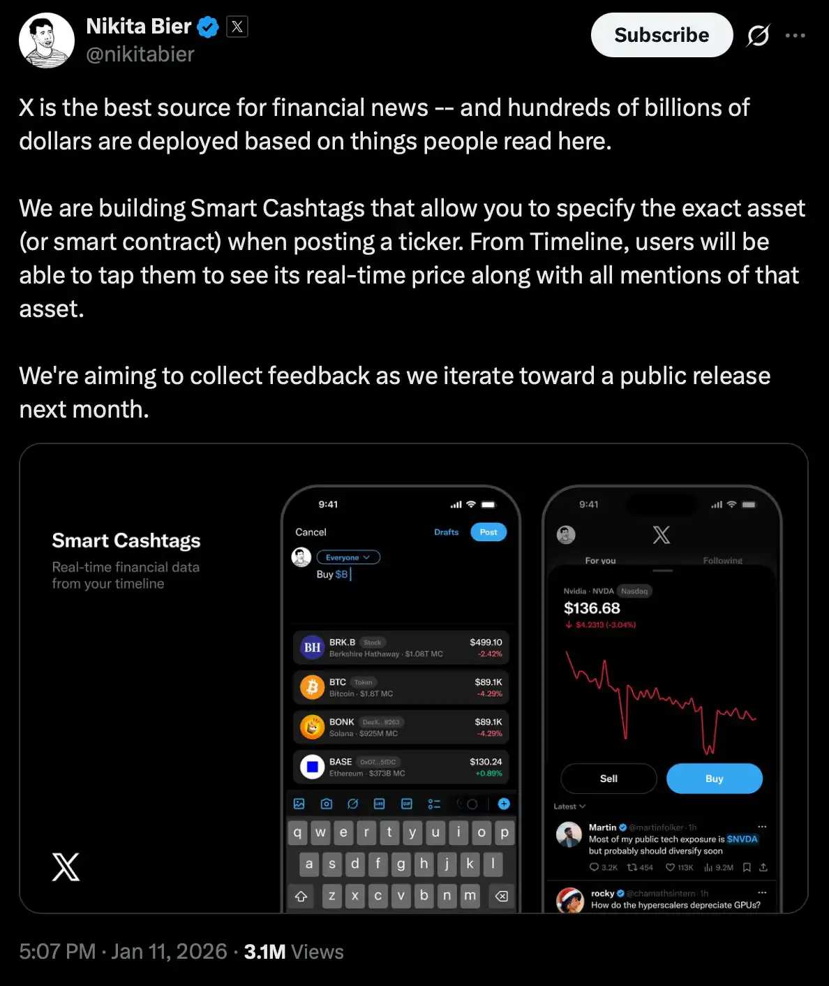 Solana and Twitter have partnered, allowing us to trade on Twitter.