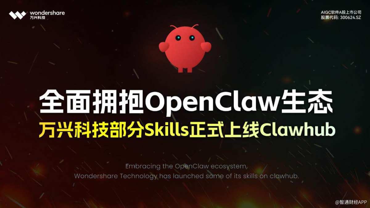 Fully Embracing the OpenClaw Ecosystem: Part of Wondershare Technology ...